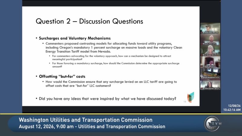 Washington Utilities and Transportation Commission