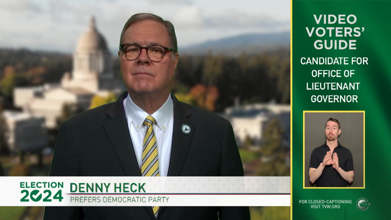 2024 Video Voters’ Guide – Denny Heck