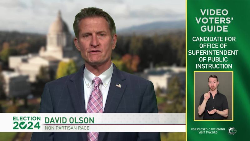 2024 Video Voters’ Guide – David Olson