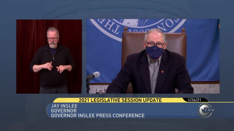 Governor Inslee Press Conference On COVID-19 - TVW