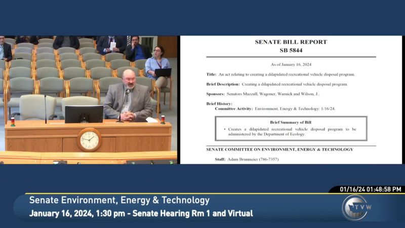 Senate Environment, Energy & Technology TVW