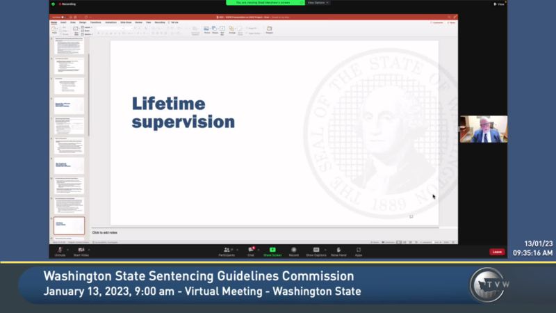 Washington State Sentencing Guidelines Commission TVW