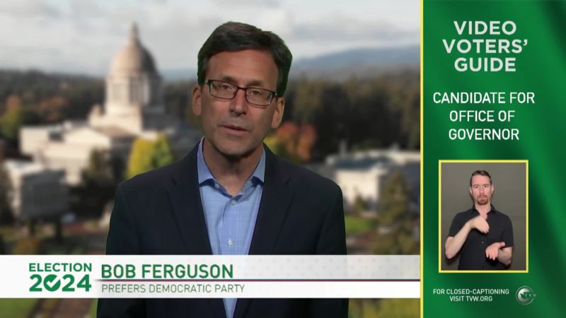 2024 Video Voters’ Guide – Bob Ferguson