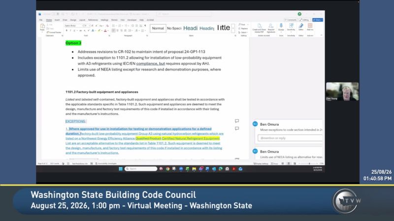 Washington State Building Code Council