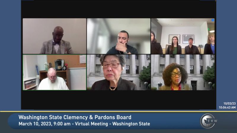 Washington State Clemency & Pardons Board - TVW