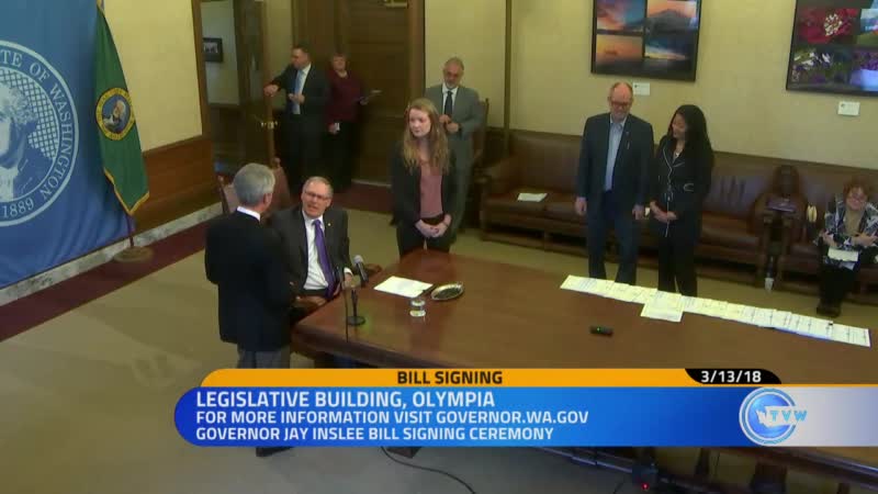 Governor Inslee Bill Signing Ceremony