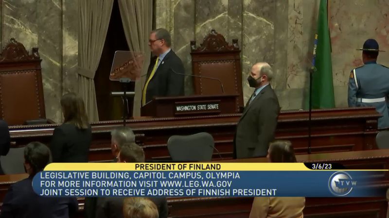 Joint Legislative Session Foreign Dignitary Visit Tvw