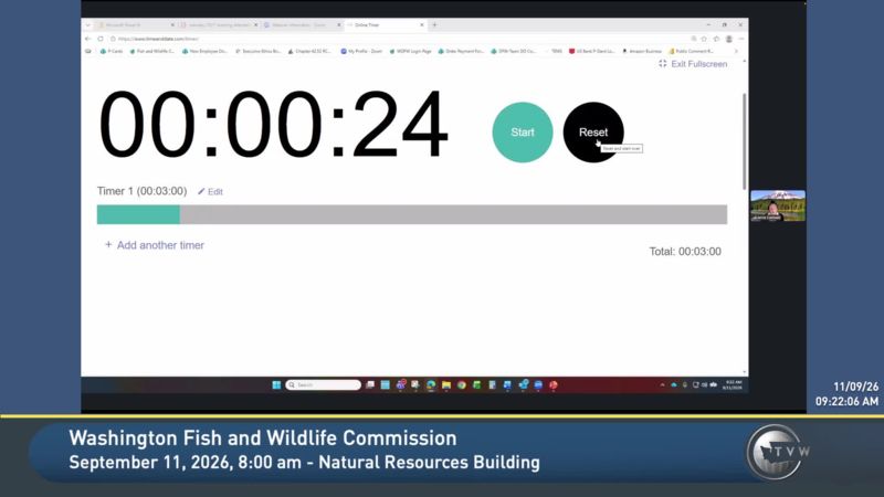 Washington Fish and Wildlife Commission