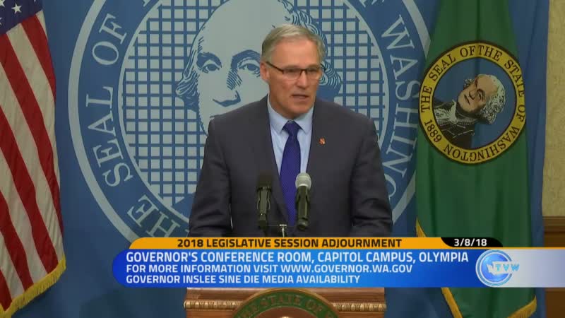 Governor Inslee Sine Die Media Availability