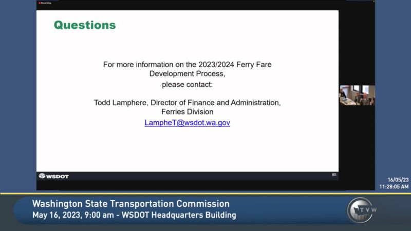 Washington State Transportation Commission