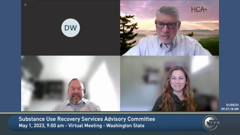 Substance Use Recovery Services Advisory Committee - TVW