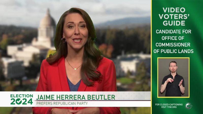 2024 Video Voters’ Guide – Jaime Herrera Beutler