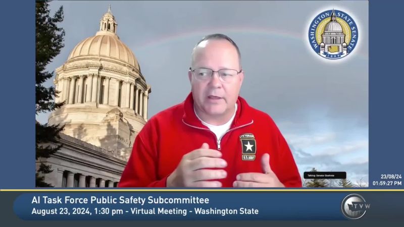 Artificial Intelligence Task Force Public Safety Subcommittee - TVW