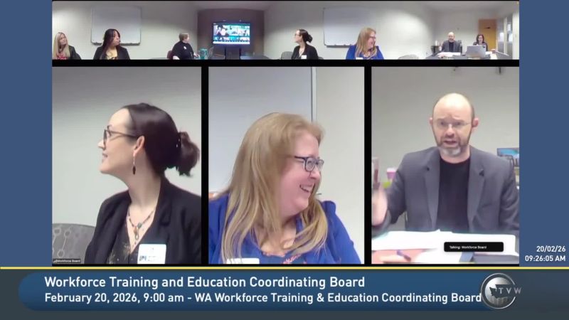 Jennifer Bane Workforce Training and Education Coordinating Board - TVW