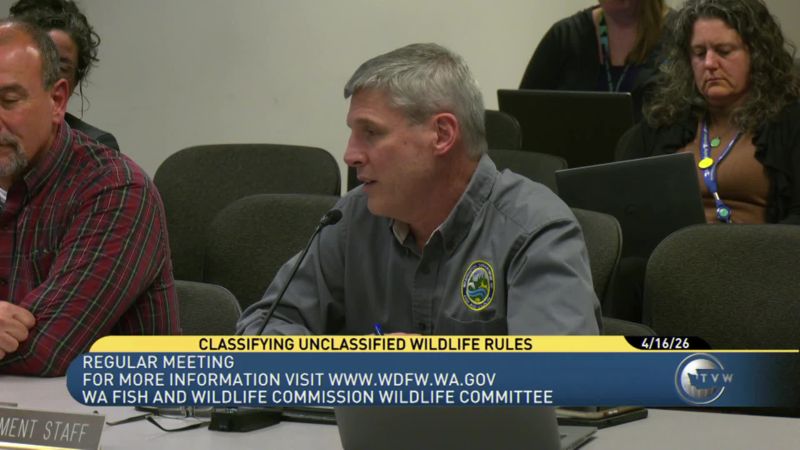 Washington Fish and Wildlife Commission Wildlife Committee