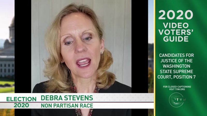 2020 Video Voters' Guide - Debra L. Stephens - TVW